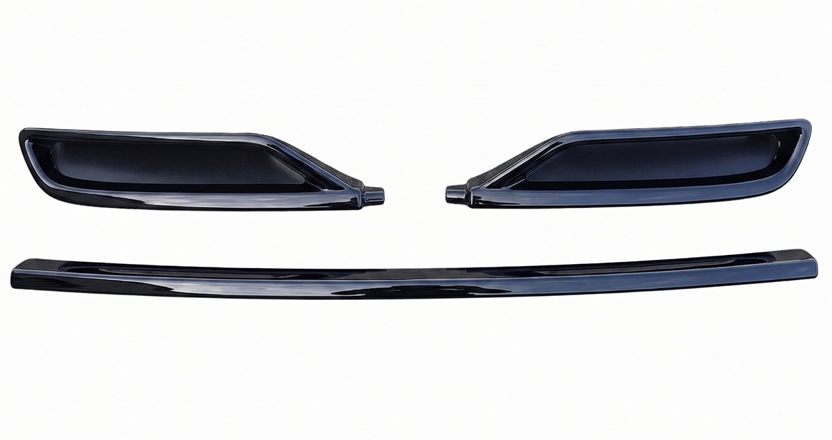 Milotec Koncovky výfuky s lištou na nárazník pro Škoda Kamiq, 2019-2023, Black