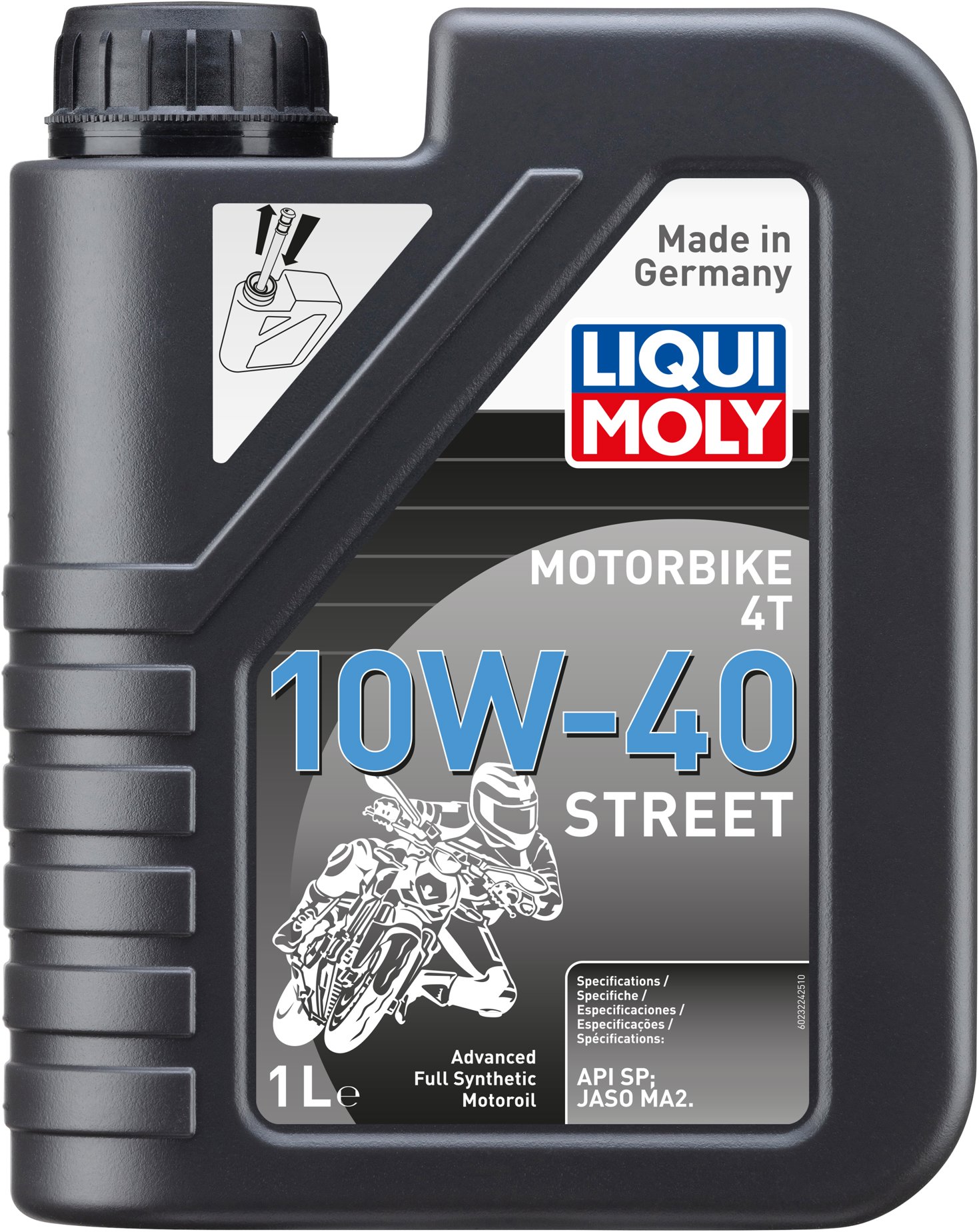 LIQUI MOLY Motorový olej Motorbike 4T 10W-40 Street 1 l