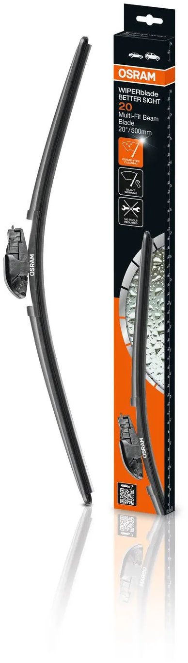 OSRAM Muti-Fit Beam Blade 500 mm 1 ks včetně sady adaptérů
