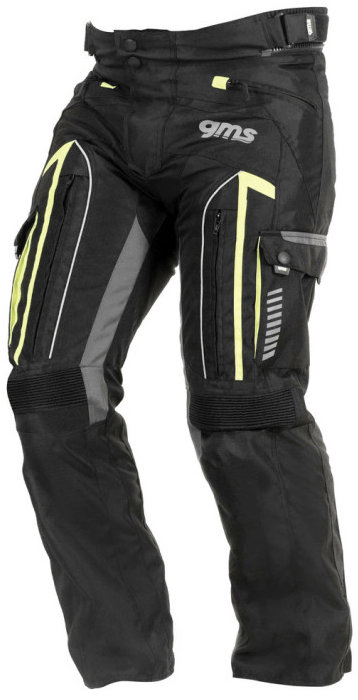GMS Kalhoty EVEREST ZG65308 černo-šedo-žluté 3XL