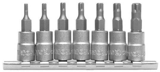 YATO Súprava bitov 1/4" 7 ks TS10-TS40 torx YT-0461