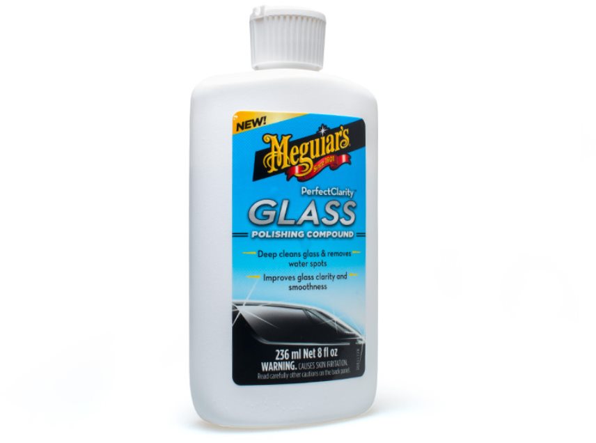 Meguiar's Perfect Clarity Glass Polishing Compound – leštenka na sklá, 236 ml