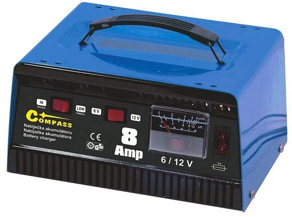 Compass Nabíjačka 8A 6/12V TÜV/GS METALLIC