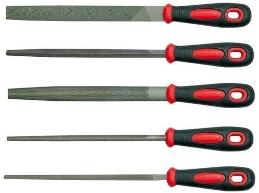 VOREL Pilníky zámočnícke 200 mm v sade TO-25166