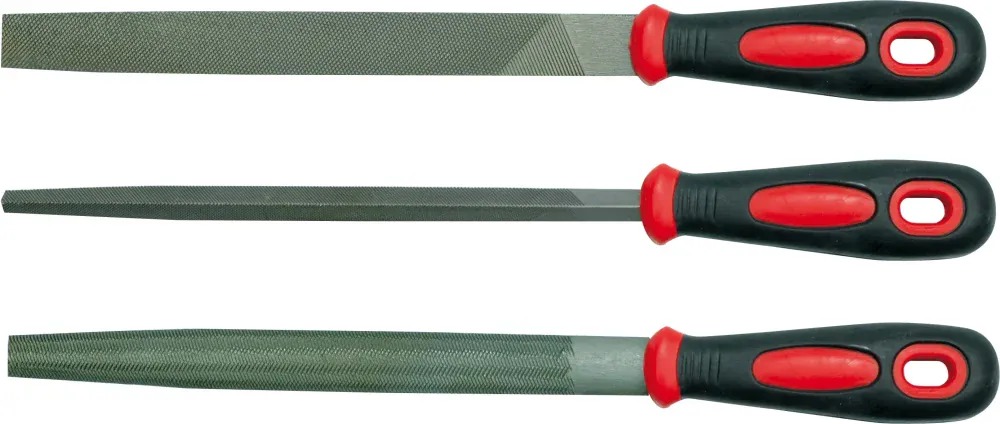 VOREL Pilníky zámočnícke 200 mm v sade TO-25165