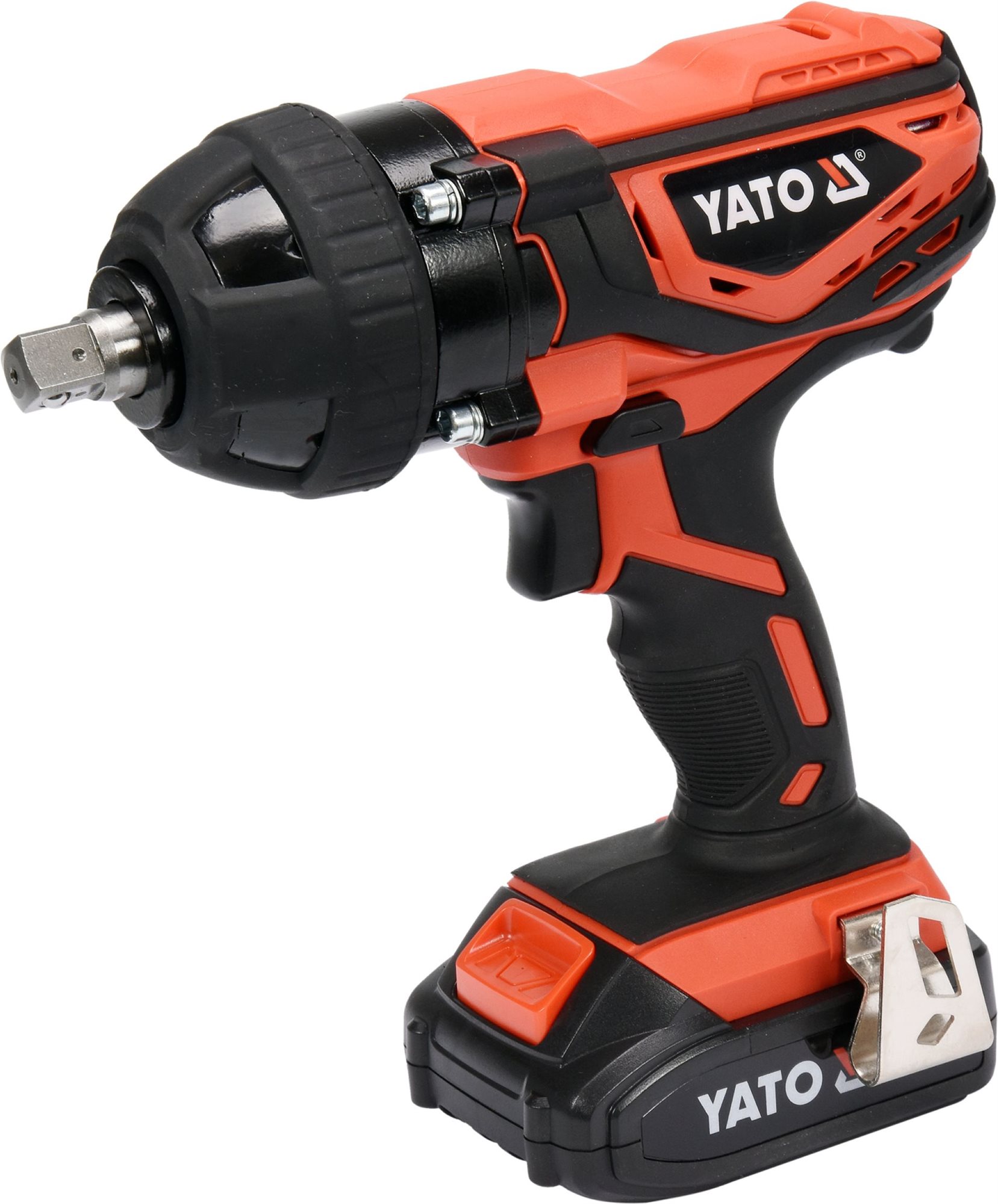 YATO Rázový uťahovák AKU 1/2" 18 V v sade YT-82804 (1× 2 Ah)