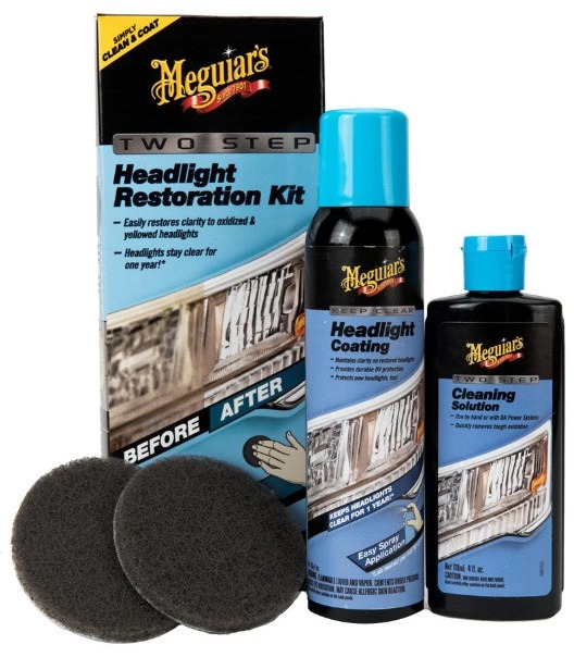Meguiar's Two Step Headlight Restoration Kit