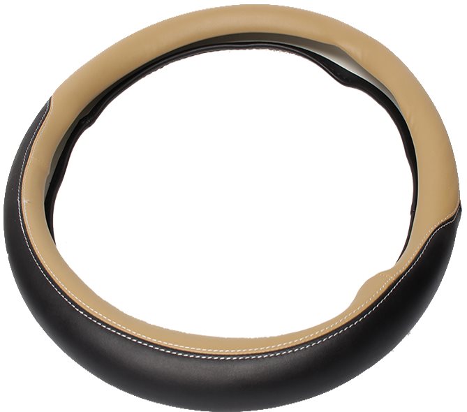 Truck - Poťah na volant, 44-46 cm BIG, béžový hladký