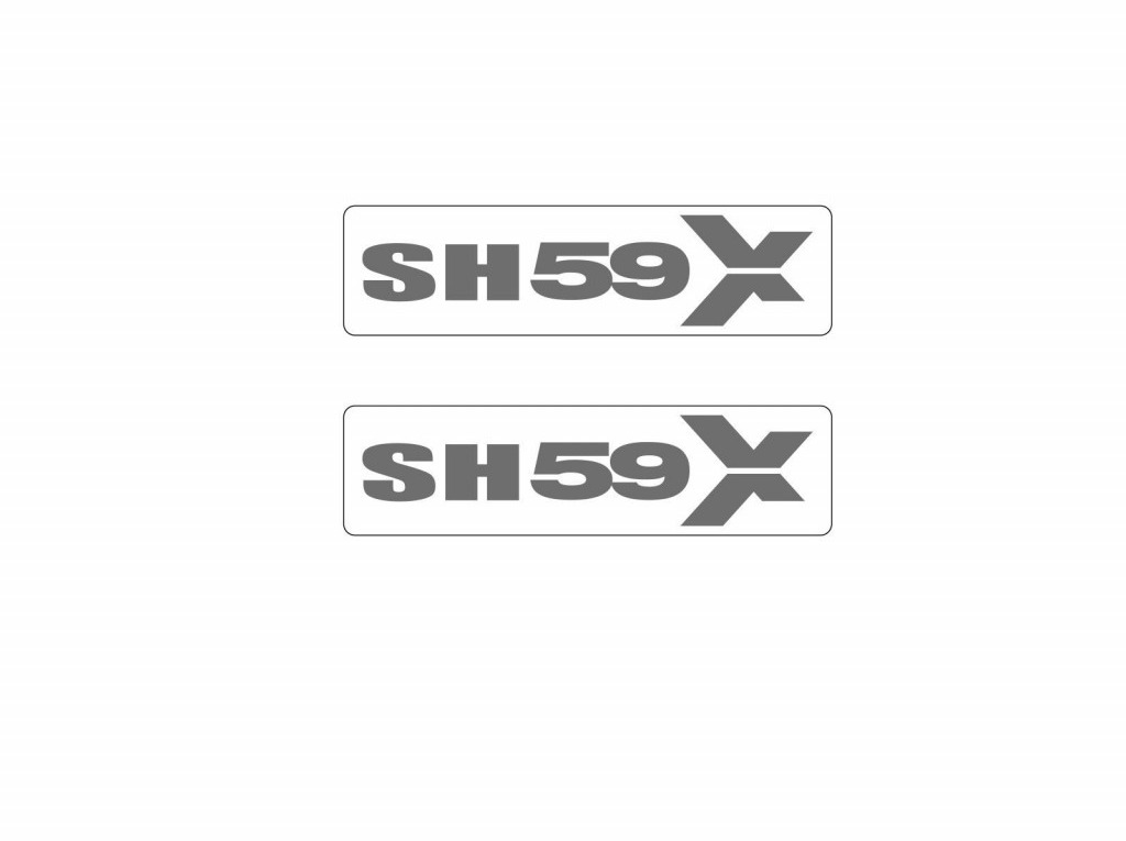 SHAD Samolepky pre SH59X