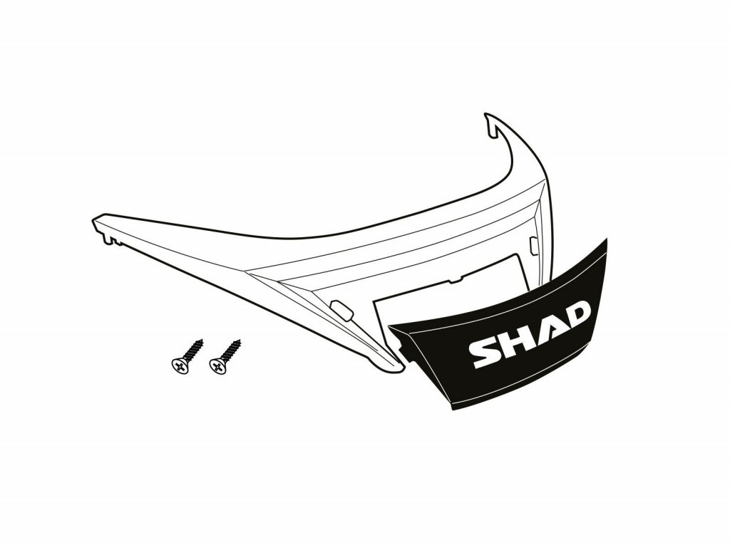 SHAD Reflexné prvky (no colour cover) pre SH34