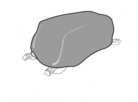SHAD Pláštenka pre malý tankbag