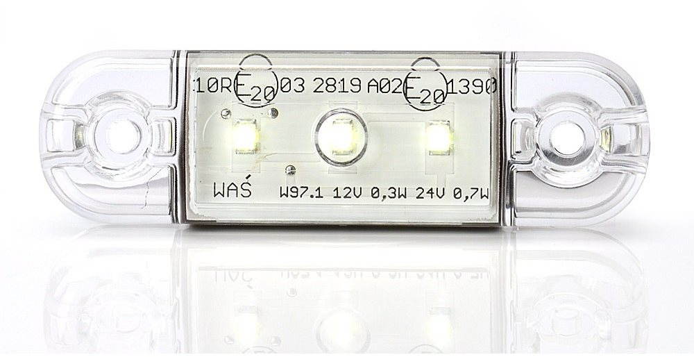 Pozičné svetlo W97.1 (710) predné, biele LED