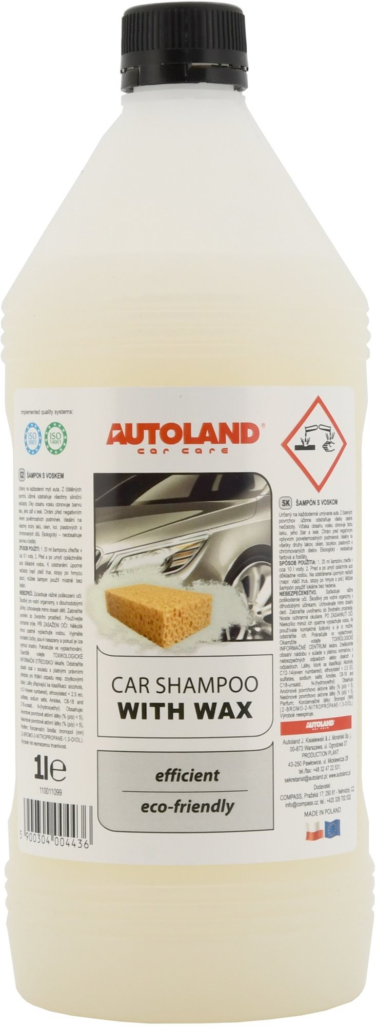 Autošampón s voskom, 1 l