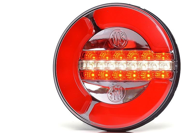 WAS Združené svetlo W154 (1130), 3 funkcie, blinker 12 LED