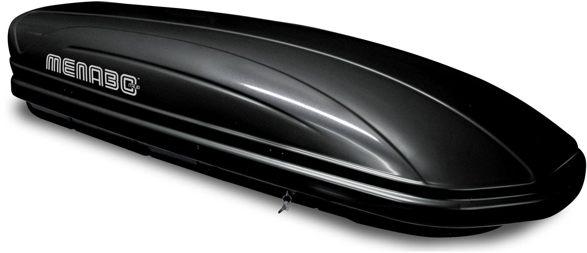 Menabo Mania 580 Black - objem 580 l, obojstranné otváranie, čierny