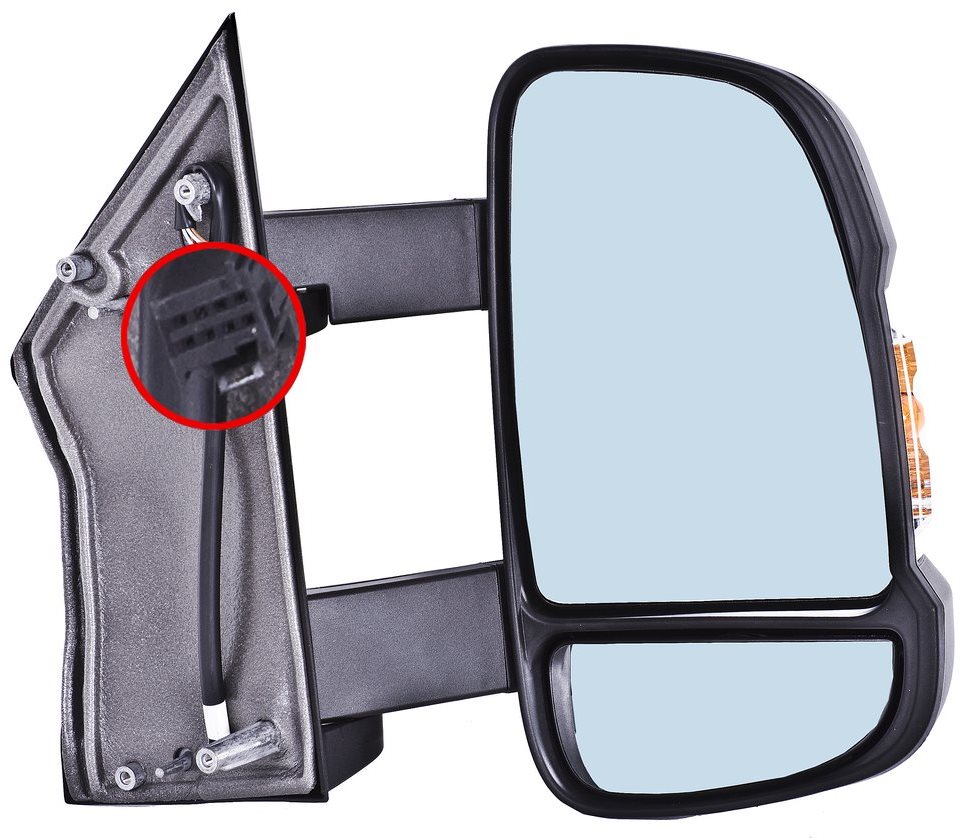 ACI spätné zrkadlo na Citroen JUMPER, Fiat DUCATO, Peugeot BOXER