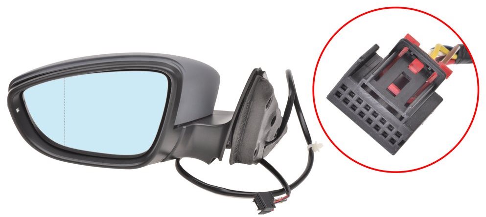 ACI spätné zrkadlo na VW JETTA IV