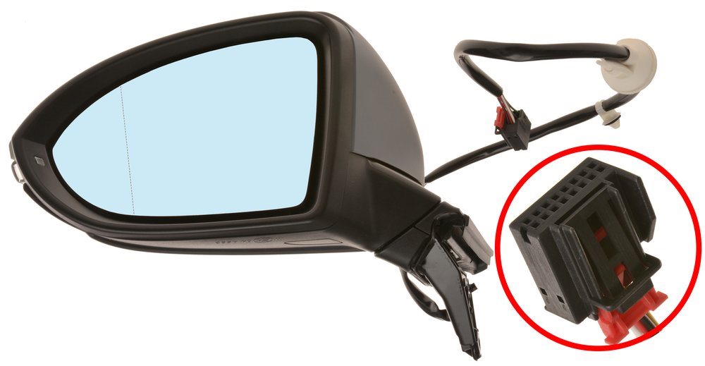 ACI spätné zrkadlo na VW GOLF VII