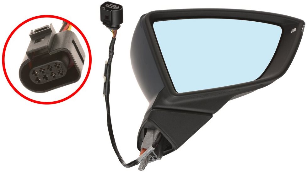 ACI spätné zrkadlo na Seat LEON