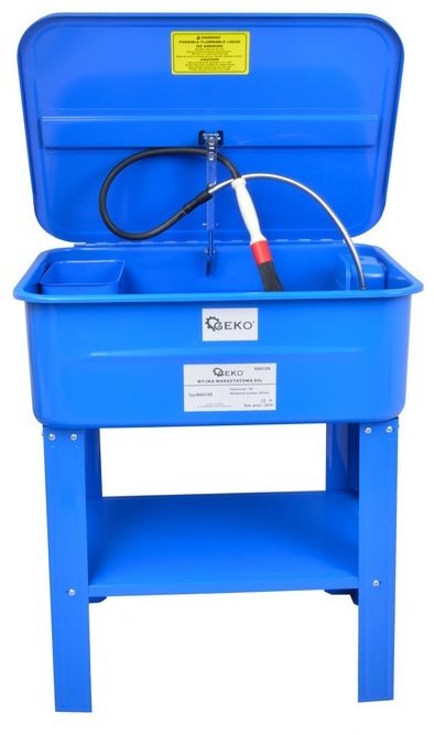 GEKO Umývačka na súčiastky, elektrické čerpadlo, objem 80 l