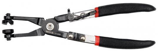 YATO Kliešte na samosvorné hadicové spony 230 mm