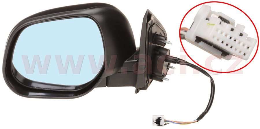 ACI spätné zrkadlo na Citroen C-CROSSER, Peugeot 4007