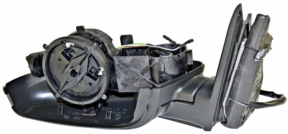 Škoda Vnútorná časť elektricky ovládaného a vyhrievaného spätného zrkadla na Škoda FABIA II