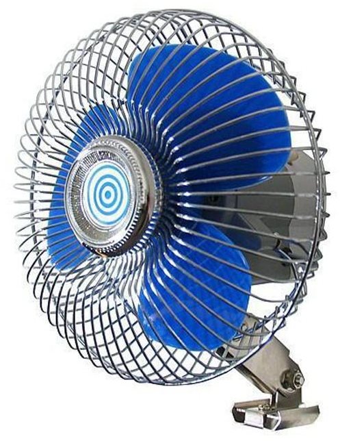 Ventilátor 12 V kovový