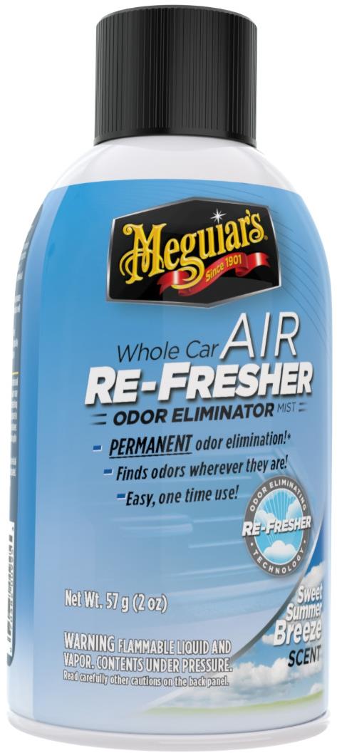 Meguiar's Air Re-Fresher Odor Eliminator – Summer Breeze Scent 57 g