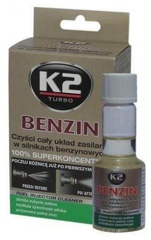 K2 BENZÍN 50 ml - aditívum do paliva