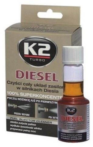K2 DIESEL 50 ml - aditívum do paliva