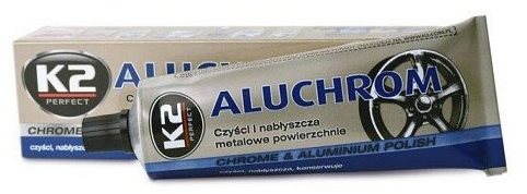 K2 ALUCHROM 120 g – pasta na čistenie a leštenie kovových povrchov