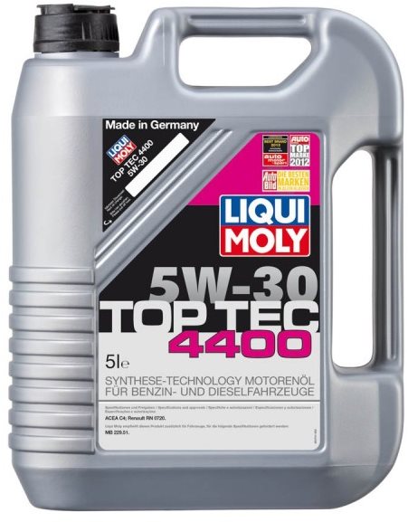 Liqui Moly Motorový olej Top Tec 4400 5W-30, 5 l