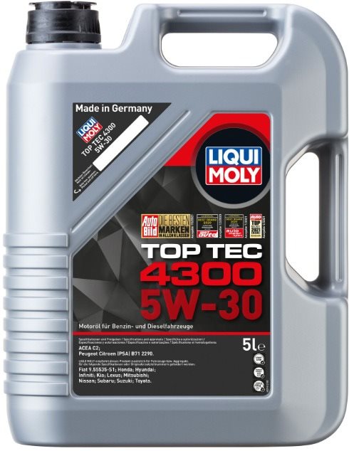 Liqui Moly Motorový olej TopTec 4300 5W-30, 5 l