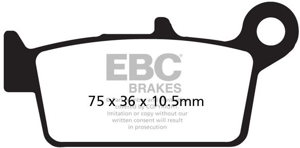 EBC Brzdové doštičky FA131R