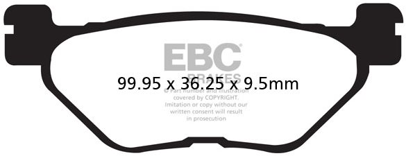 EBC Brzdové doštičky FA319/2