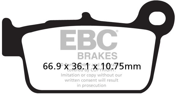 EBC Brzdové doštičky FA367R