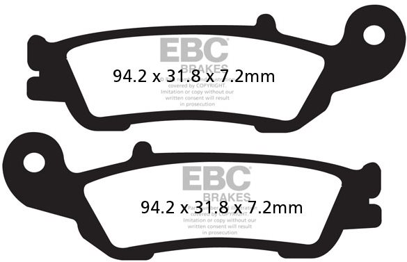 EBC Brzdové doštičky FA450R