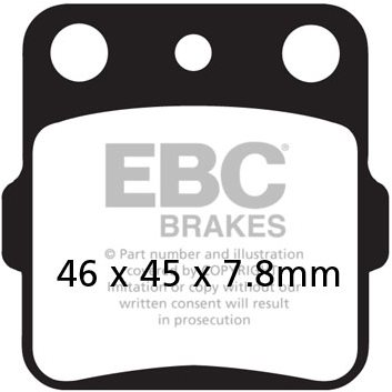 EBC Brzdové doštičky FA084TT