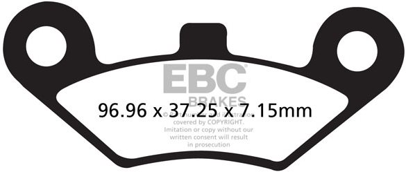 EBC Brzdové doštičky FA453TT