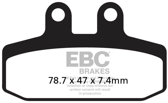 EBC Brzdové doštičky FA256