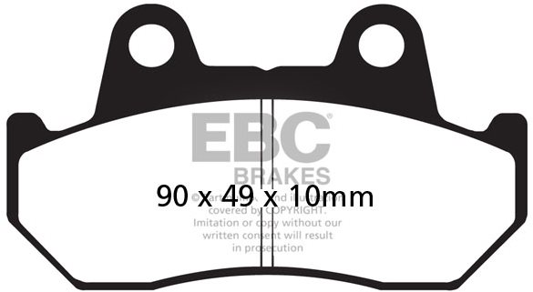 EBC Brzdové doštičky FA069