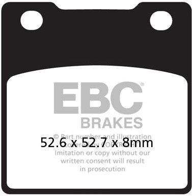 EBC Brzdové doštičky FA161