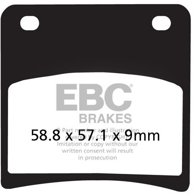 EBC Brzdové doštičky FA146