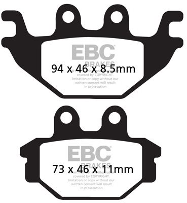 EBC Brzdové doštičky FA377