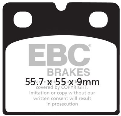 EBC Brzdové doštičky FA018