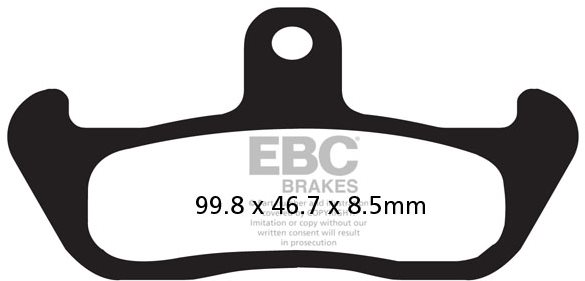 EBC Brzdové doštičky FA134