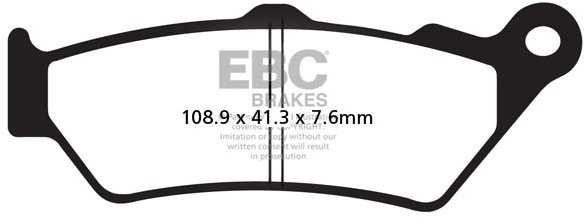 EBC Brzdové doštičky FA209/2V