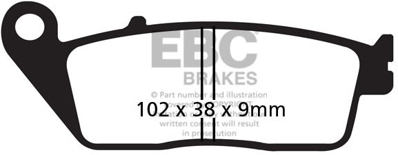 EBC Brzdové doštičky FA142V