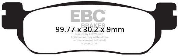 EBC Brzdové doštičky SFA275HH